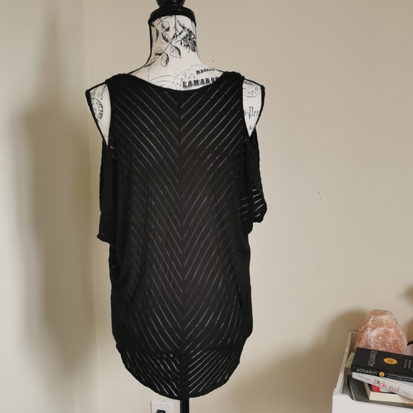 Guess cold- shoulder beaded top - Picture 3 of 5